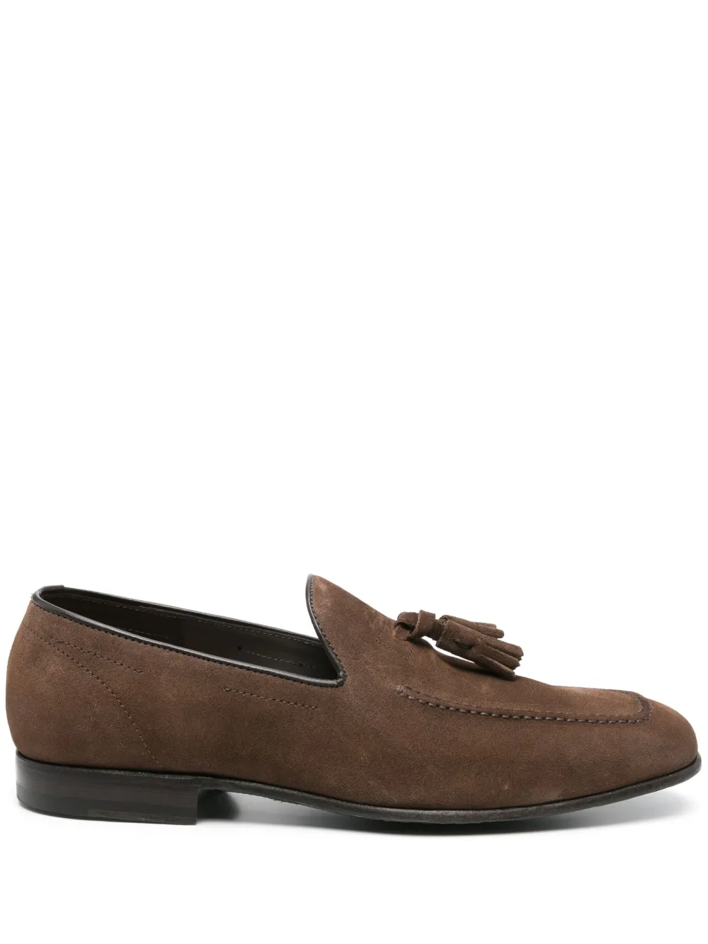 suede loafers