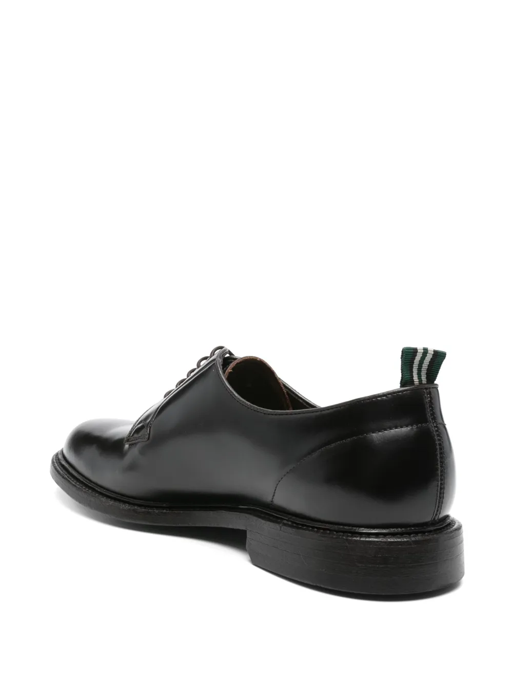 Green George Leren derby schoenen Bruin