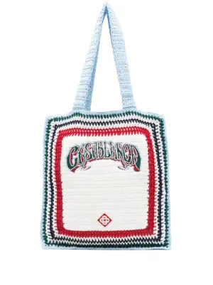 Casablanca Totes for Women | Crochet Tote Bags | FARFETCH