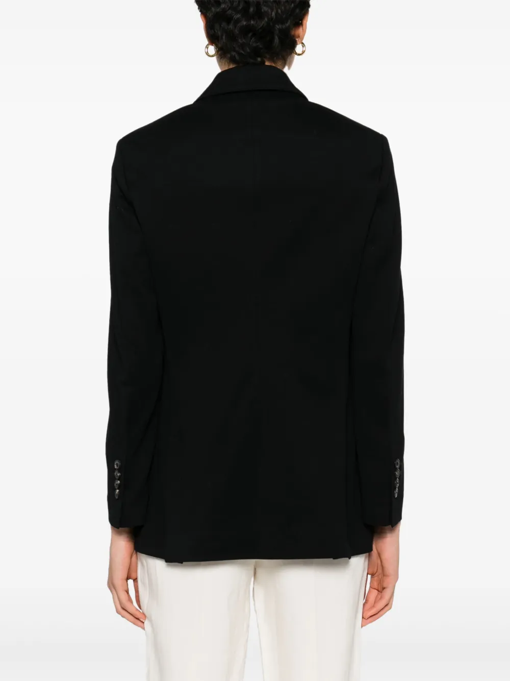 Circolo 1901 Blazer met dubbele rij knopen Zwart