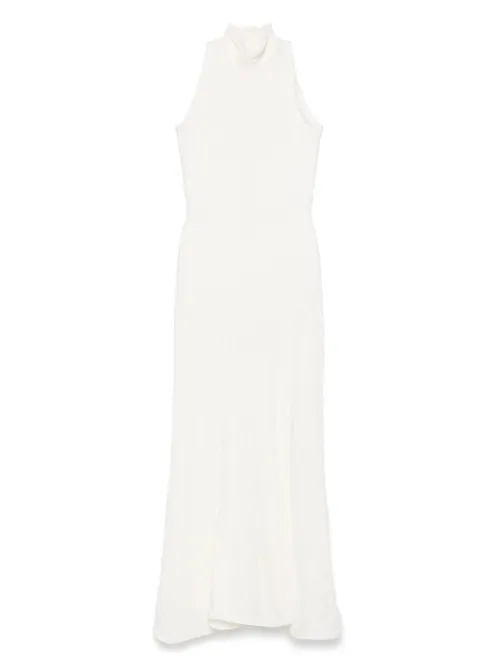 Robe longue à effet froissé - MSGM - Modalova