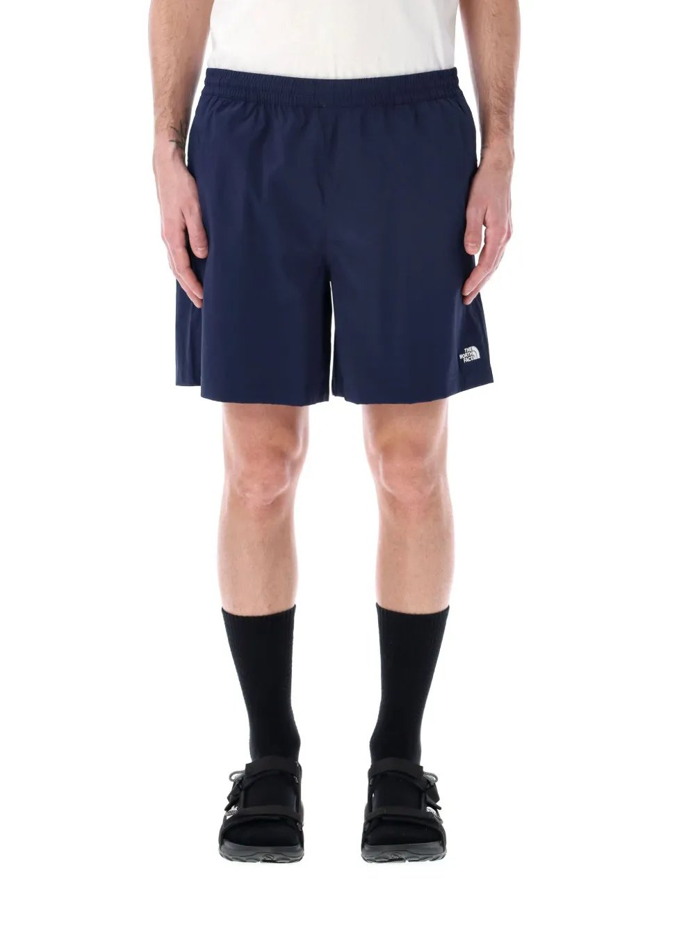 Shop The North Face 24/7 Track Shorts In Blue
