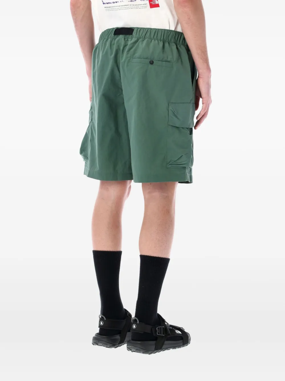 thenorthface The North Face Cargo shorts met ceintuur - Groen