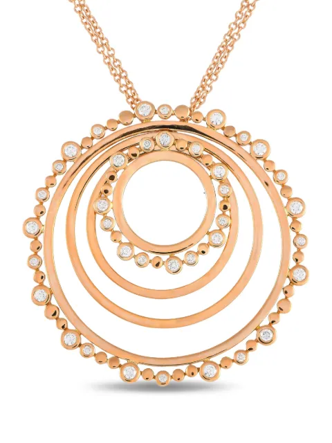 Bucherer collar Circle en oro rosa de 18kt con diamante