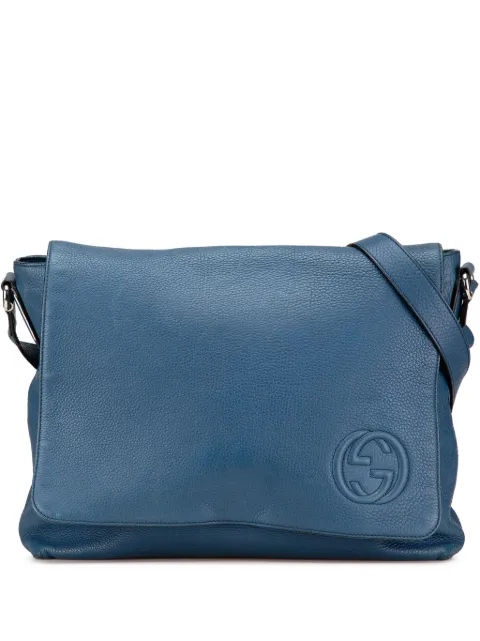 Gucci Pre-Owned 2000-2015 Pebbled Calfskin Soho Messenger Bag crossbody bag