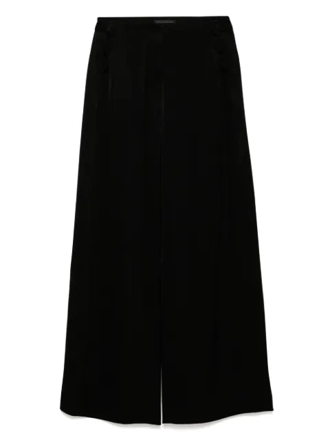 SHIATZY CHEN pantalones con tiro alto y detalle de botones