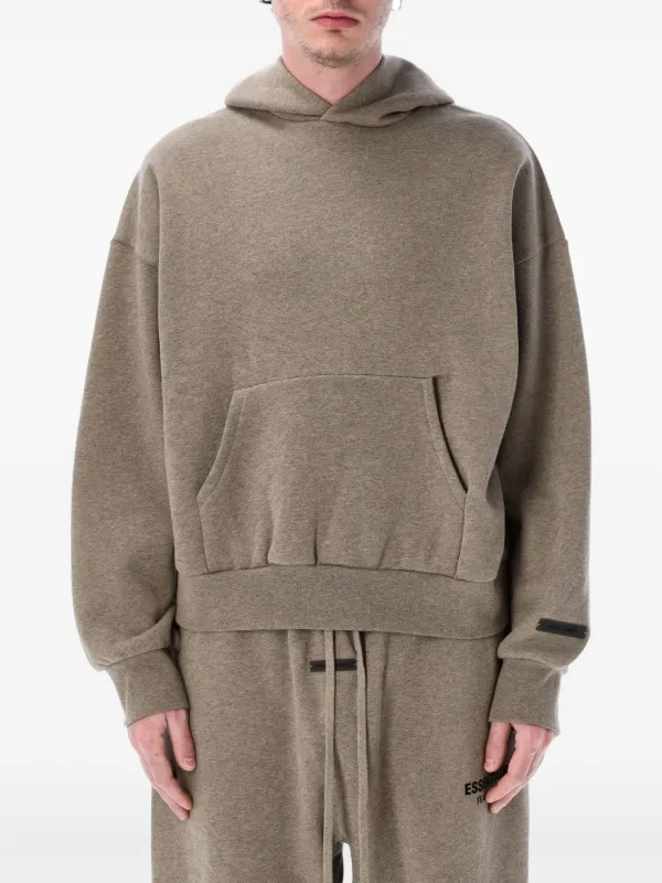 FEAR OF GOD ESSENTIALS フリース パーカー | ブラウン | FARFETCH JP