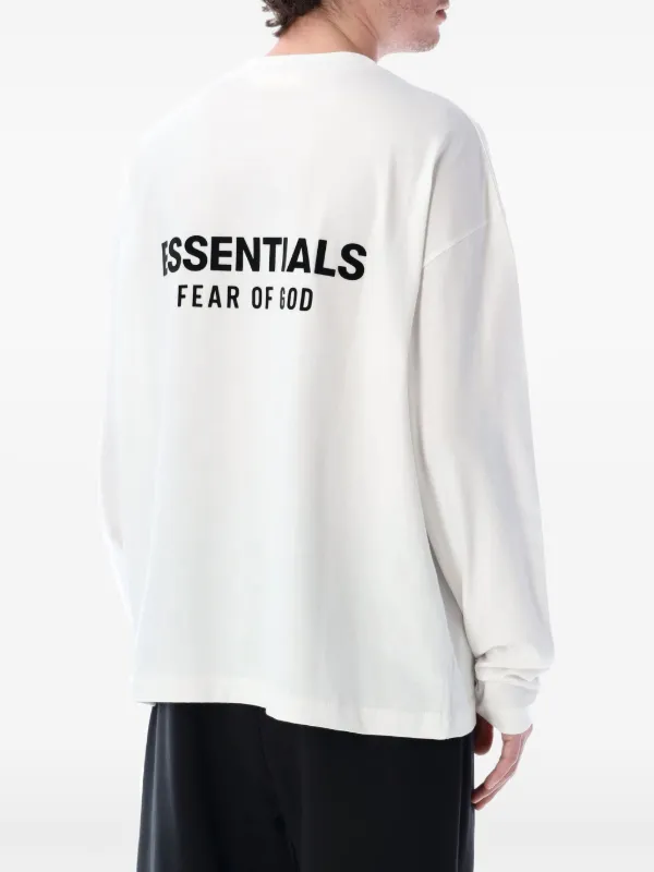 FEAR OF GOD ESSENTIALS Essentials logo-print long-sleeve T