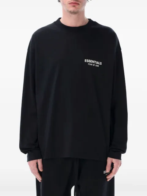FEAR OF GOD ESSENTIALS playera Essentials con manga larga y logo estampado