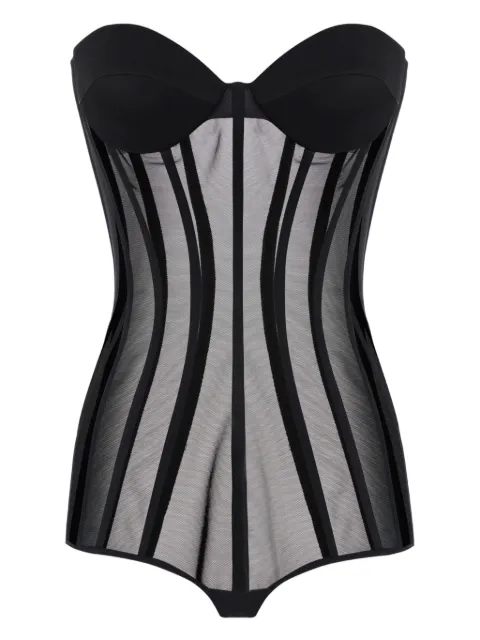 Elisabetta Franchi corset-style bodysuit 