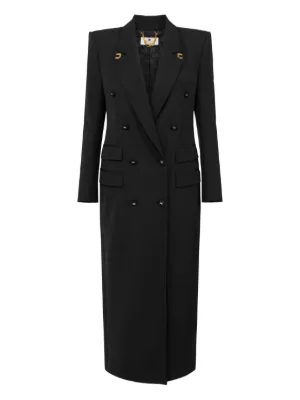 【ELISABETTA FRANCHI】タキシード コート チェスターコート ウールモッサ ロングチェスターコート(チェスターコート) | MK