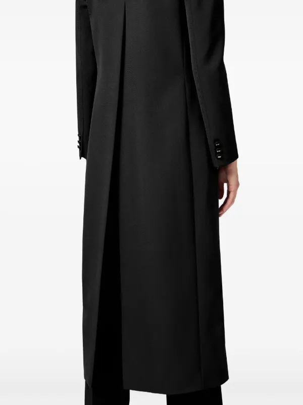 【ELISABETTA FRANCHI】オーバーサイズ ウール コート ロング Elisabetta Franchi ウール コート | ブラック | FARFETCH JP