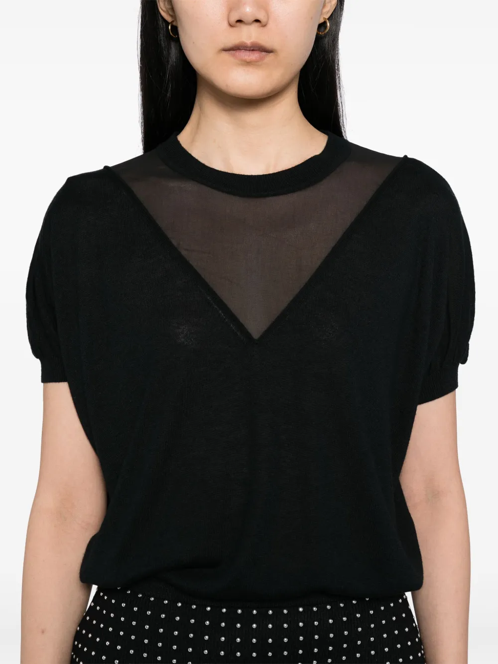 3.1 Phillip Lim Layered Satin And Knitted Midi Dress