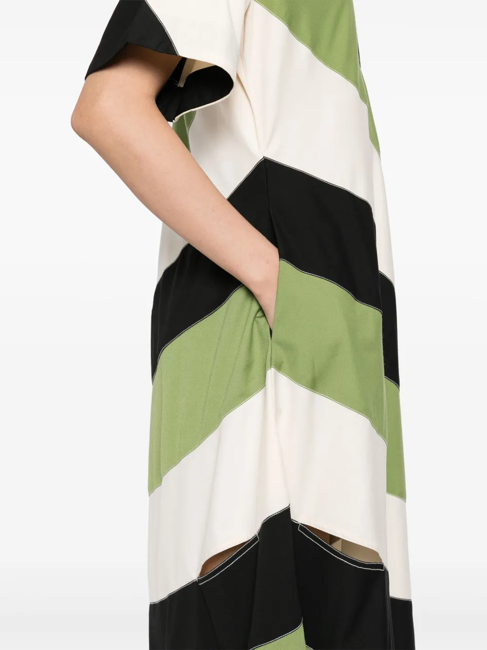 Shop Lovebirds Classic Colour-blocked Dress