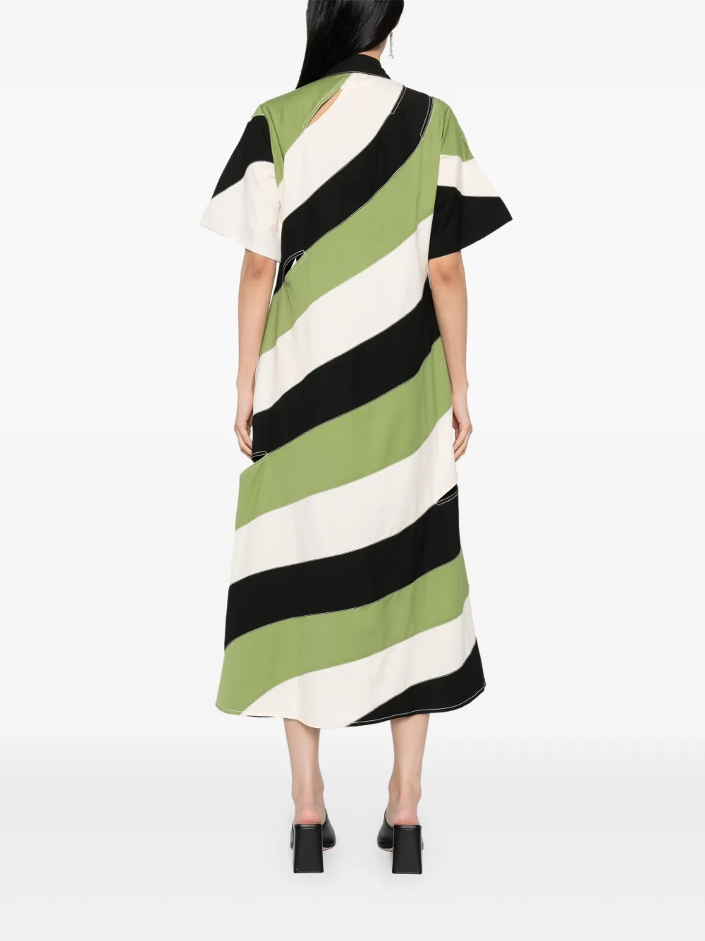 Shop Lovebirds Classic Colour-blocked Dress