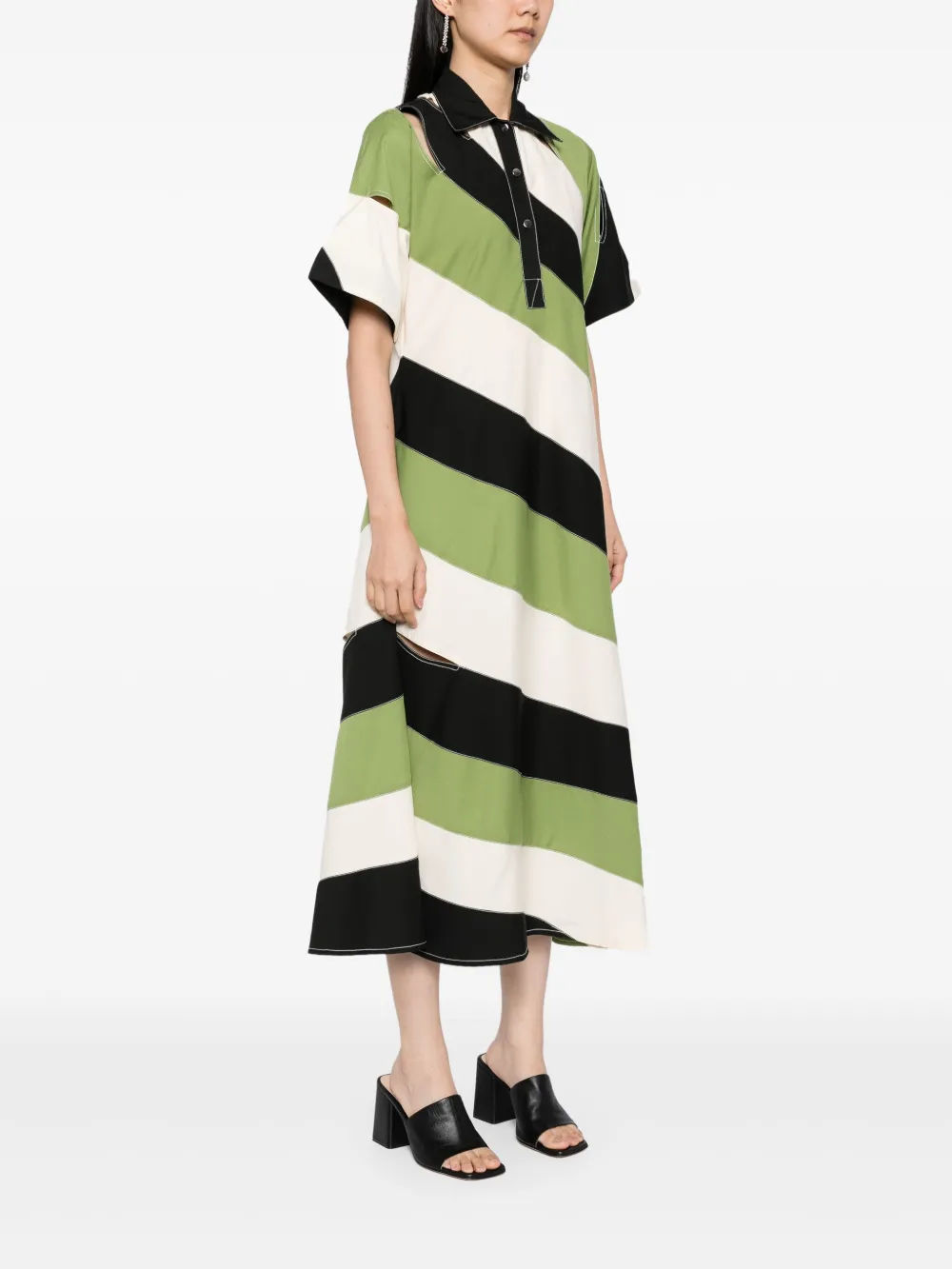 Shop Lovebirds Classic Colour-blocked Dress