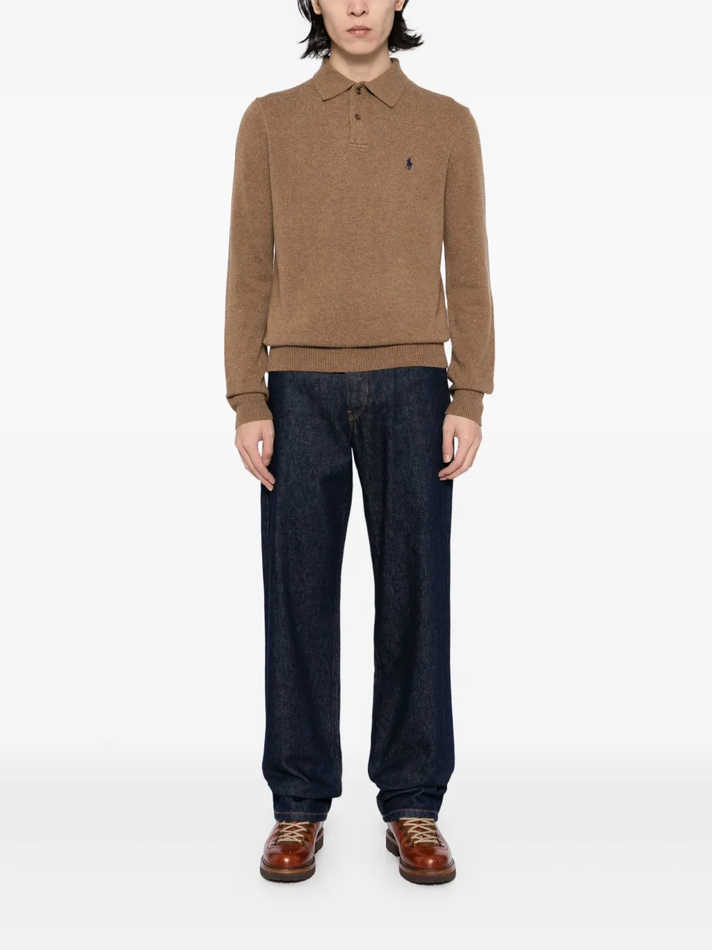 Polo Ralph Lauren Gebreide pullover Bruin