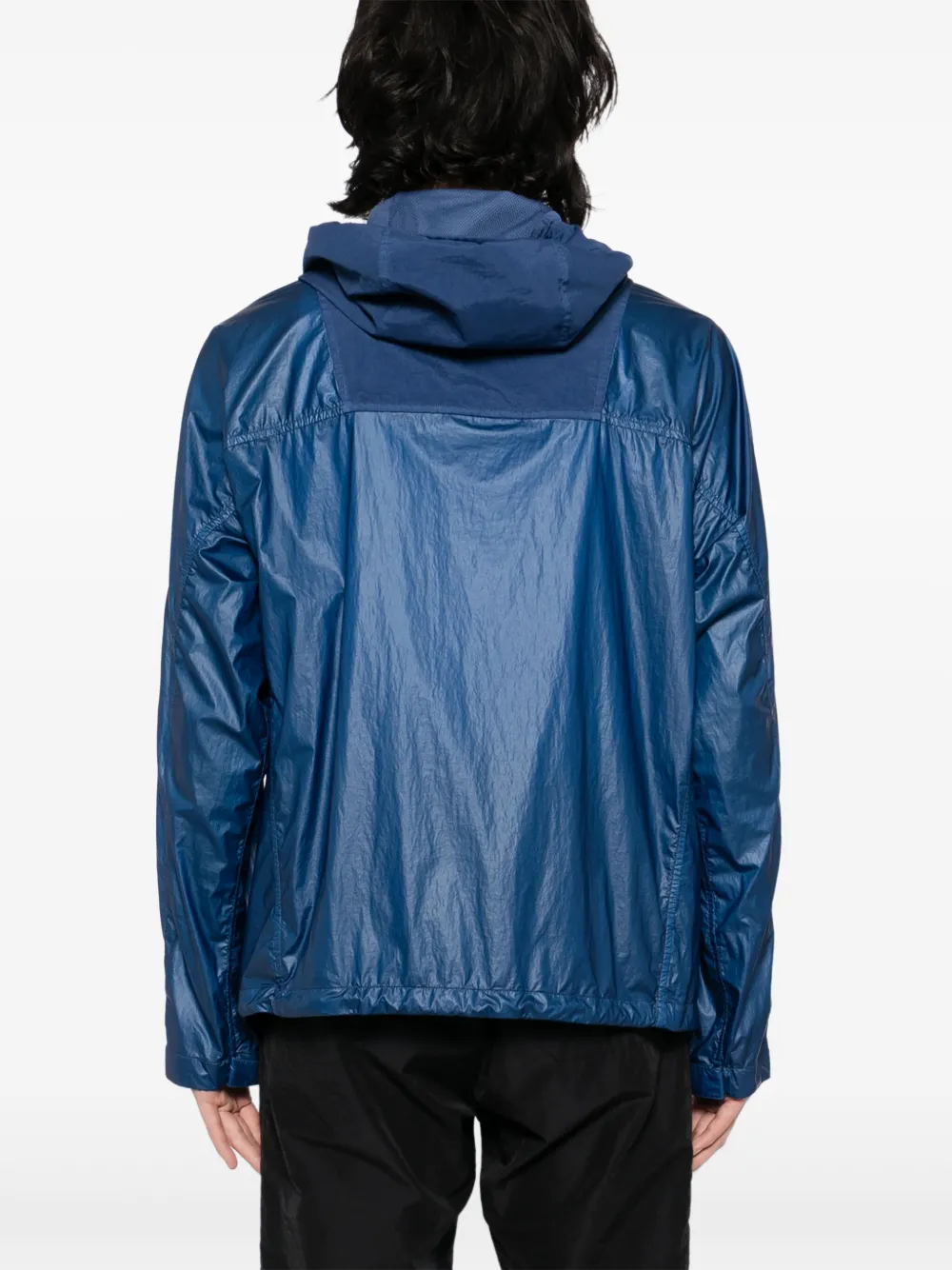 C.P. Company C2 II Hooded Lens jack Blauw