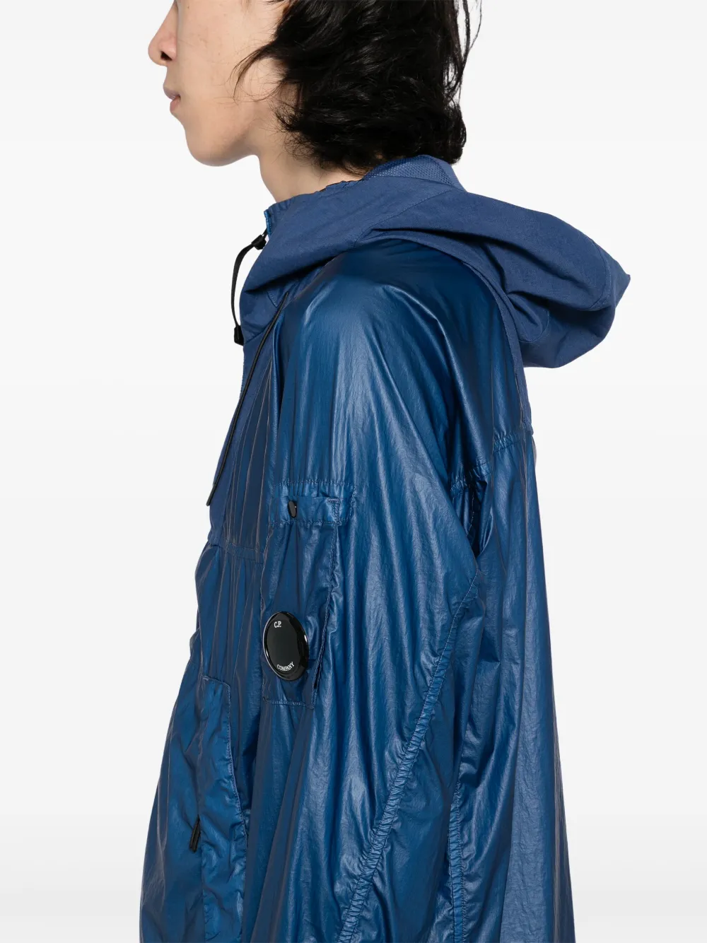 C.P. Company C2 II Hooded Lens jack Blauw