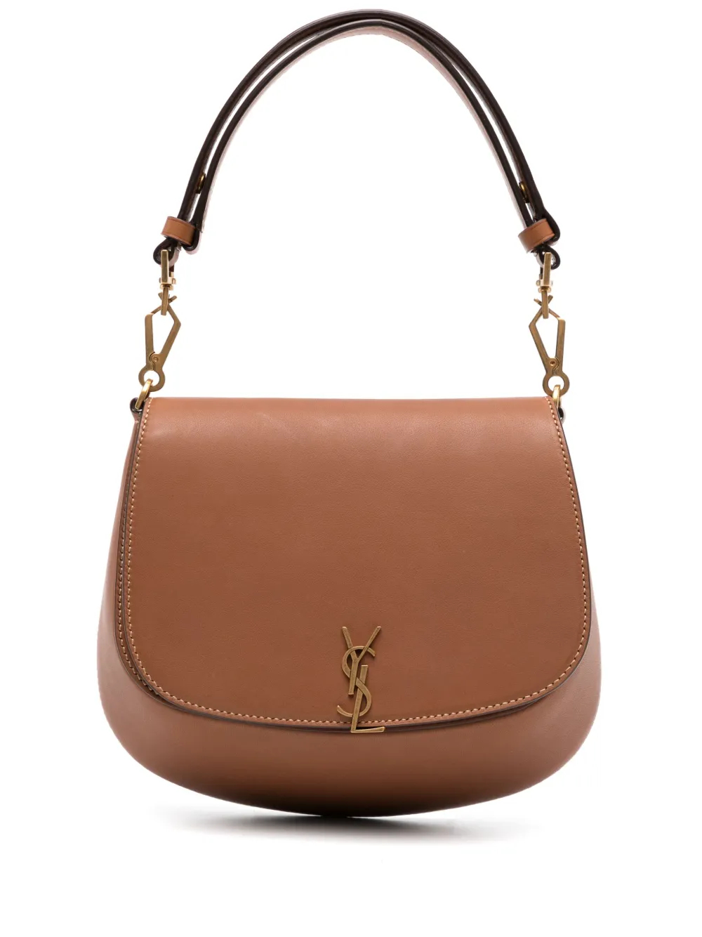 Saint Laurent Bascule Cloche tas Bruin