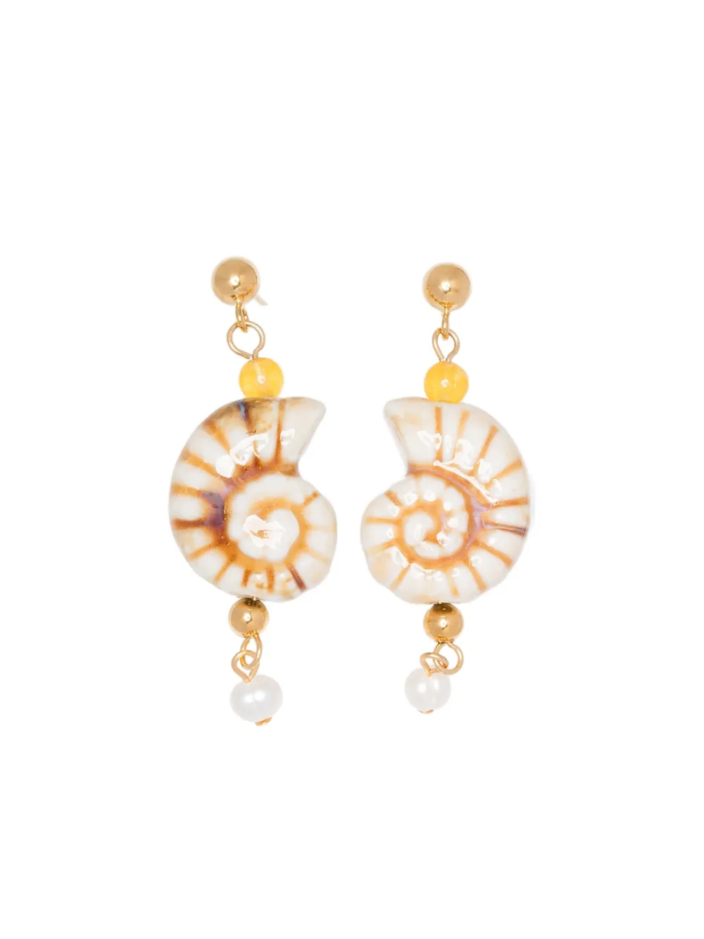 Anni Lu aretes en forma de mar | neutro | Image 1