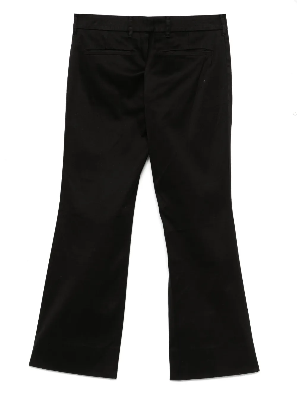 Gucci Pre-Owned 2000s katoenen broek - Zwart