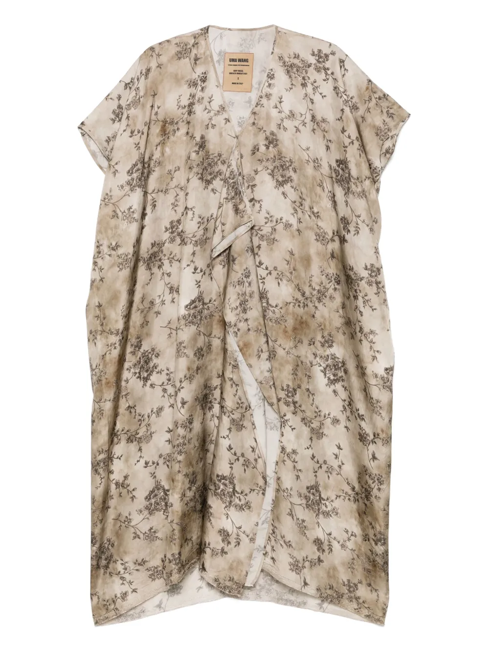 Uma Wang Addy maxi-jurk Grijs