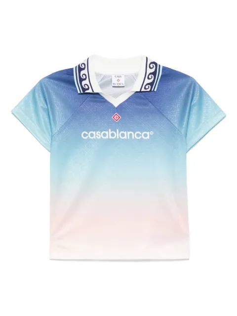 Casablanca jacquard-monogram T-shirt