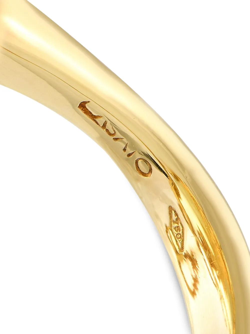 Casato 18K yellow gold diamond and lemon quartz ring | Image 2
