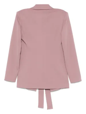 オールインワン・サロペット Federica Tosi Twist Crepe De Chine Dress Federica Tosi Crepe De Chine Scarf Dress | ShopSimon