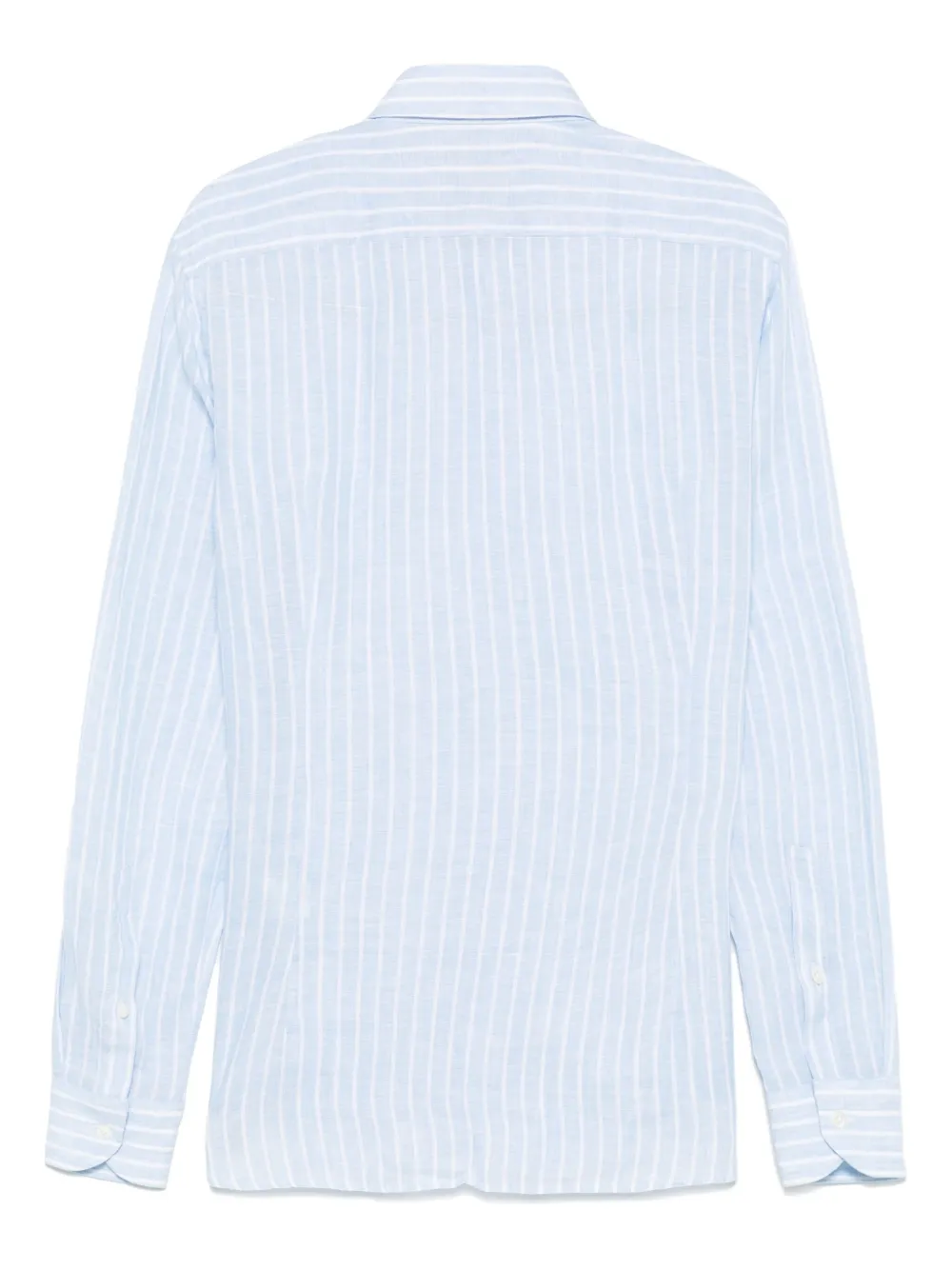 D4.0 Gestreept overhemd - Blauw