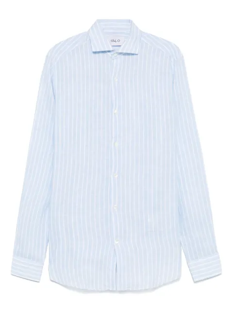 D4.0 striped shirt