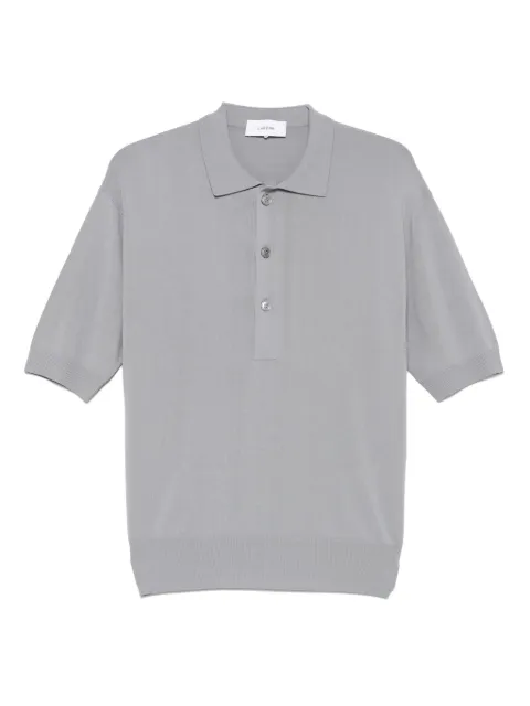Lardini fine-knit polo shirt