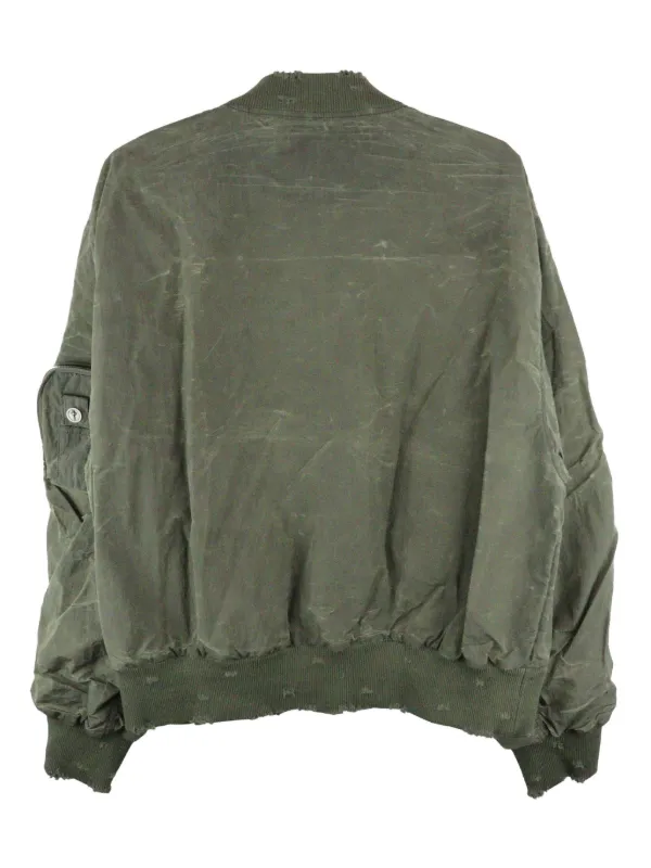 Thug Club ジャケット オリーブグリーン THUG CLUB Charlie Bomber Jacket | Green | FARFETCH