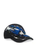 Diesel abstract-print baseball cap - Black