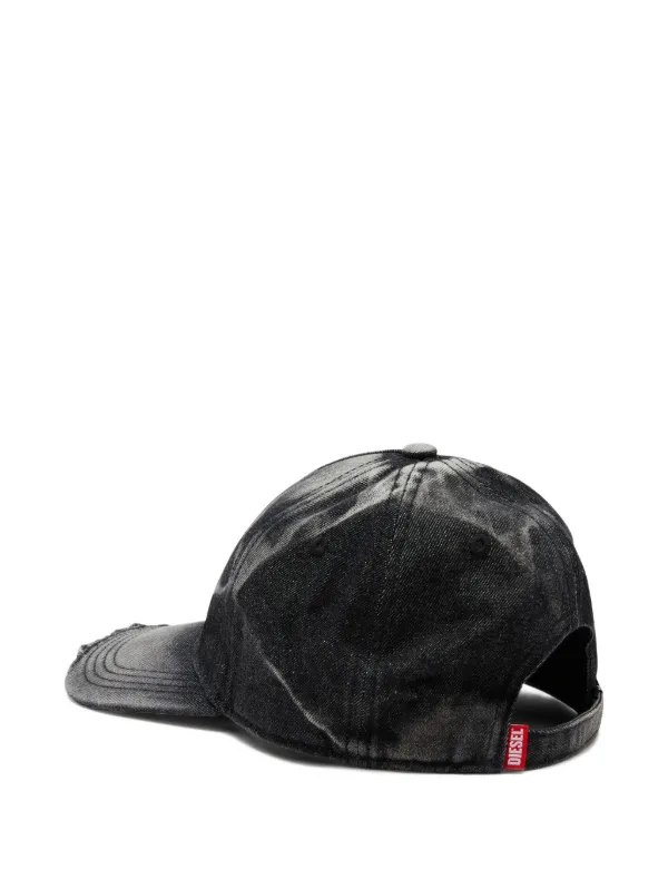 Diesel Black Denim Hat Diesel C-Seymon Baseball Cap Black FARFETCH IN