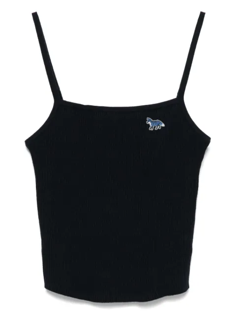 Maison Kitsuné Fox-motif tank top