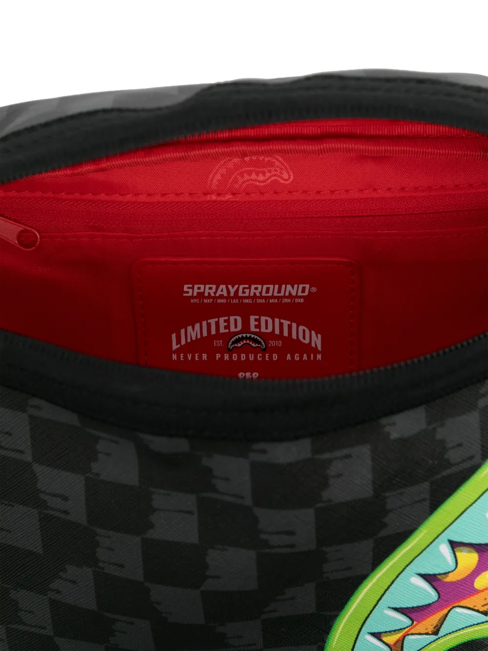 sprayground kid Slime Takeover heuptas Zwart