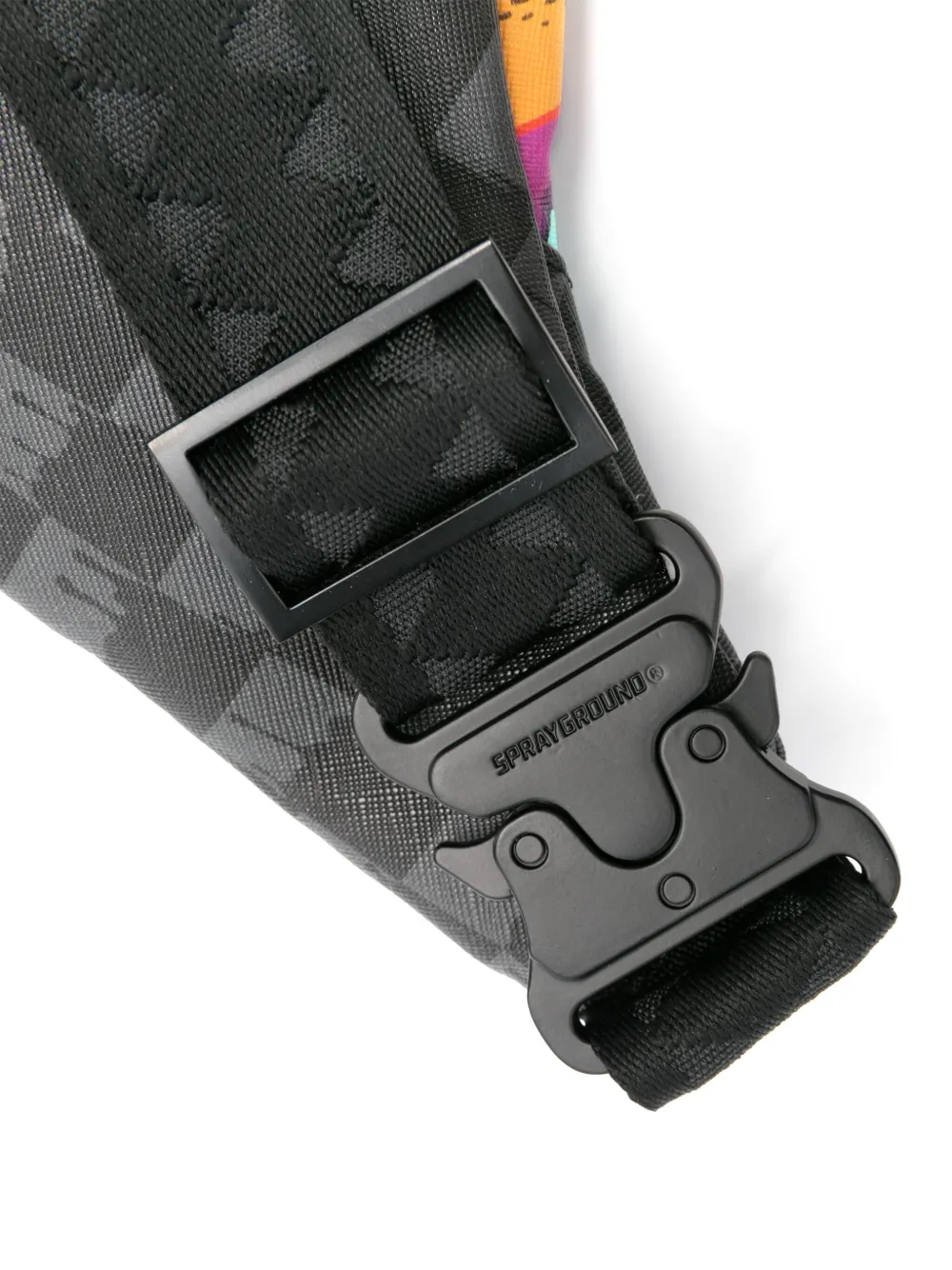 sprayground kid Slime Takeover heuptas Zwart