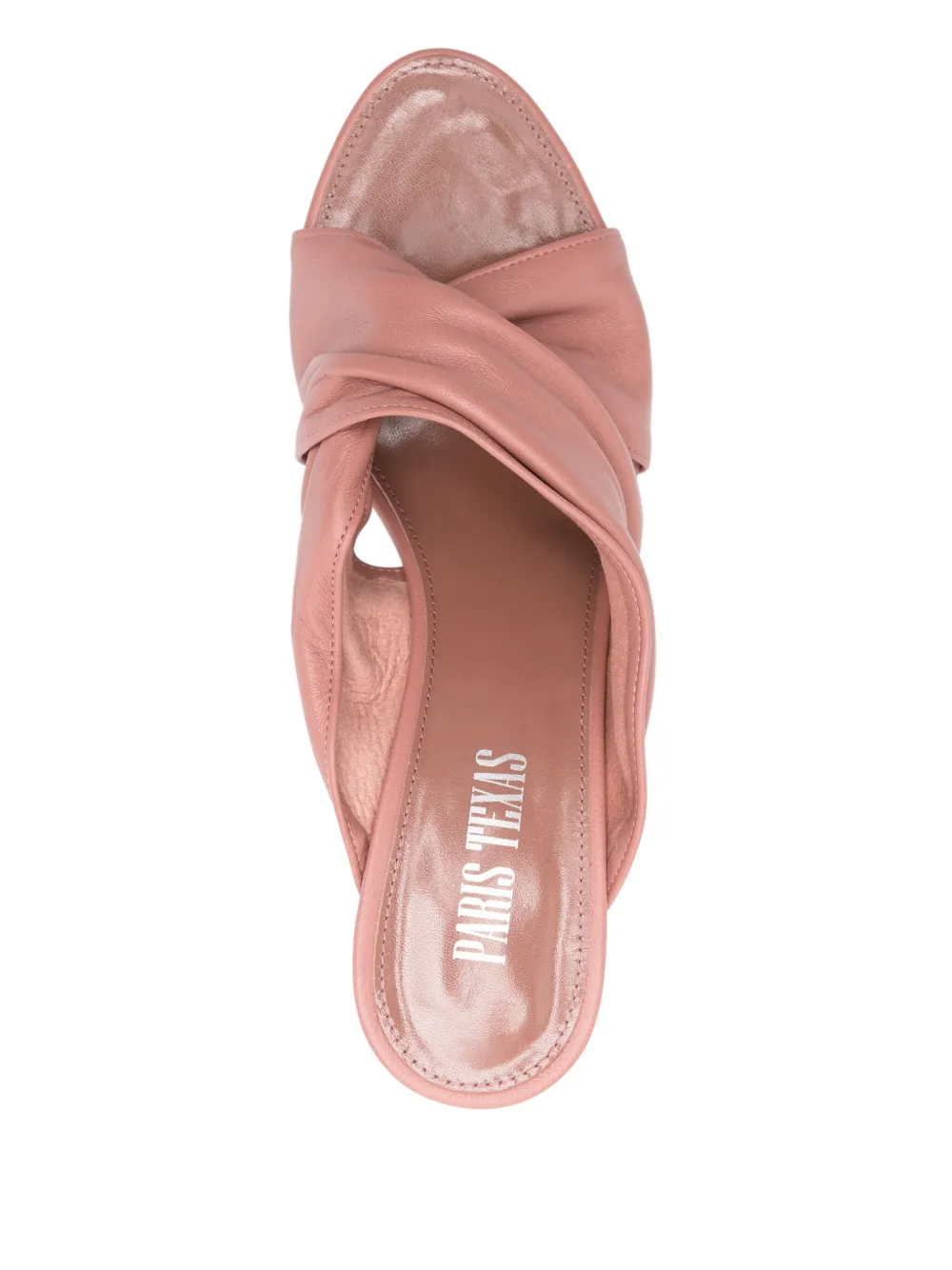 Paris Texas 75mm Maria Mules In Pink