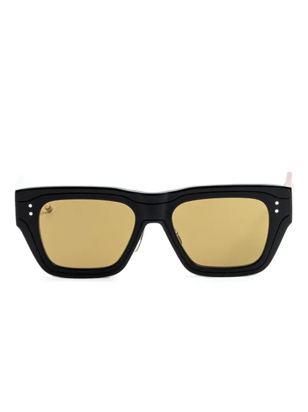 Thom Browne Eyewear スクエアフレーム サングラス | ブラック