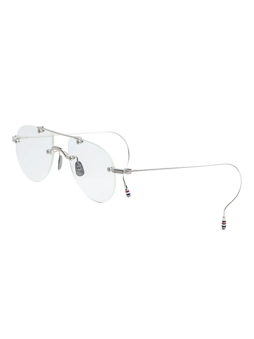 Thom Browne Eyewear lunettes de vue à monture ronde | Homme | Image 2