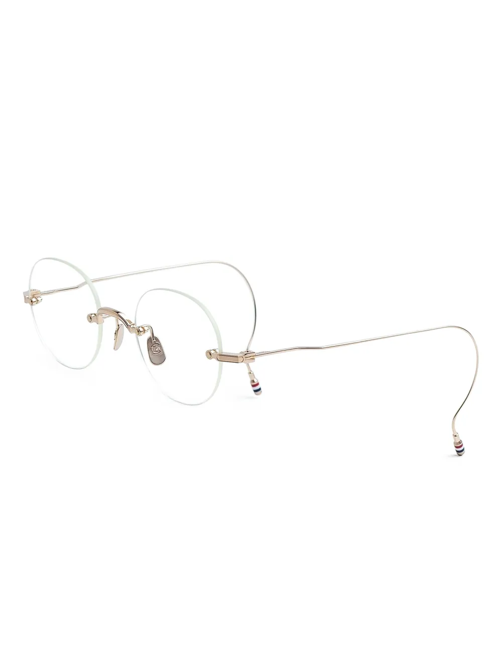 Thom Browne Eyewear lunettes de vue à monture ronde | Homme | Image 2