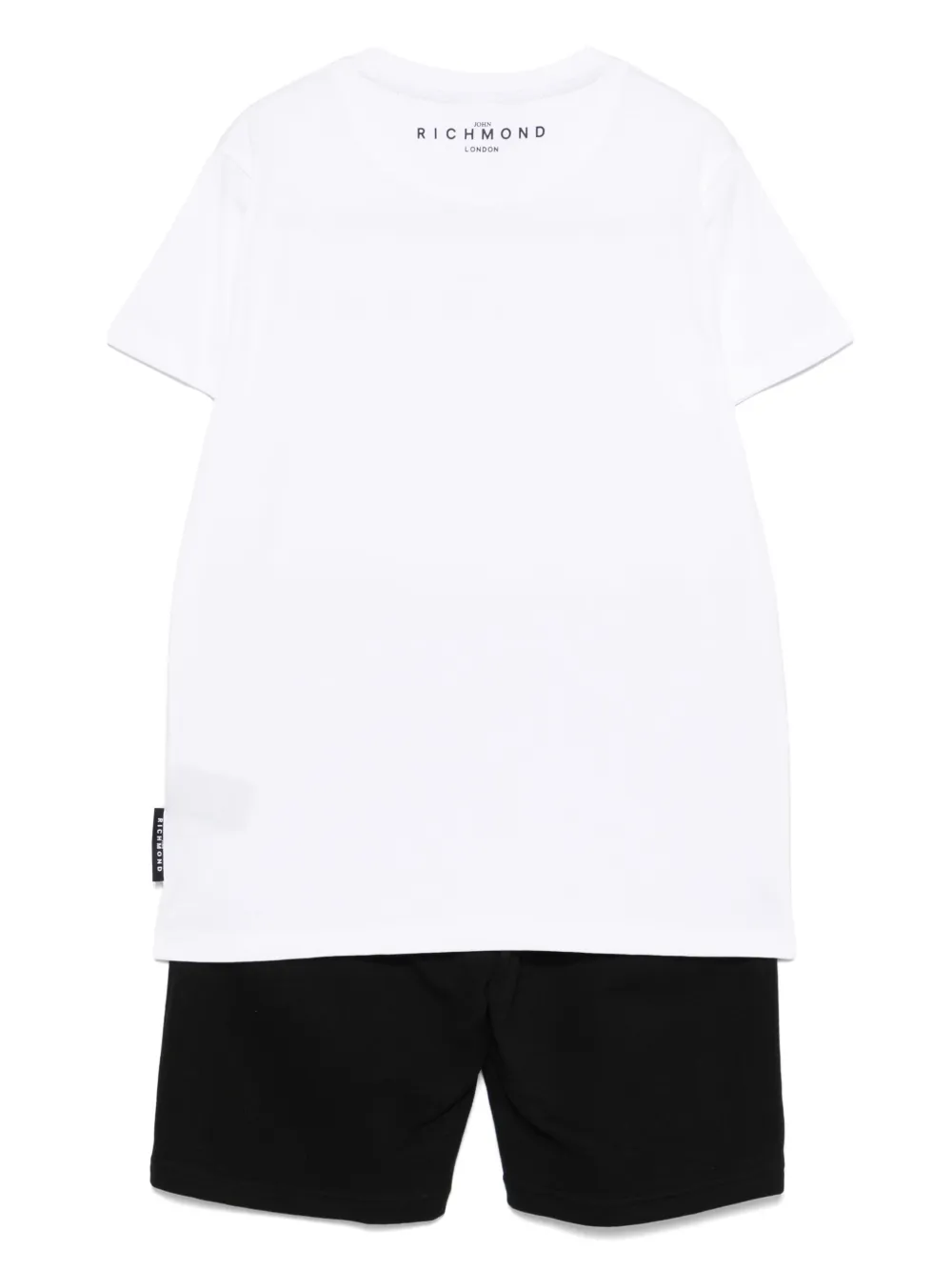John Richmond Junior Top en shorts Zwart