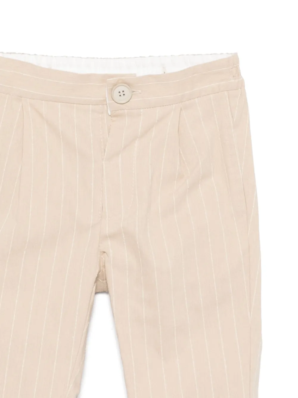 Monnalisa Gestreepte broekenset Beige