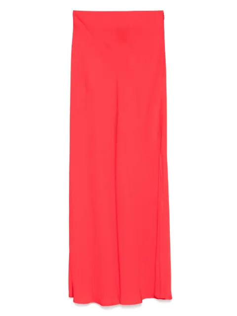 TWINSET falda larga con placa del logo