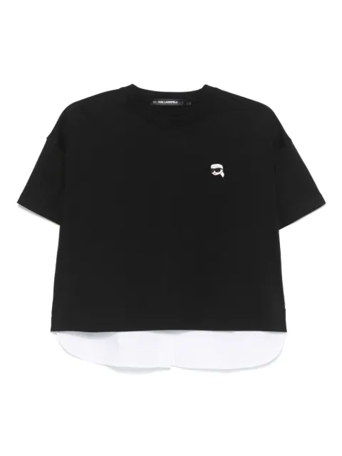 Karl Lagerfeld Ikon-logo T-shirt 