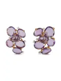 Casato 18kt yellow gold amethyst earrings