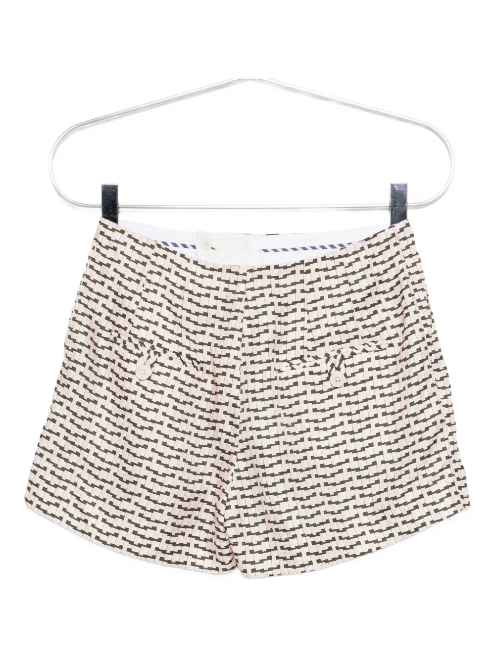 Dice Kayek Geometrische shorts Roze