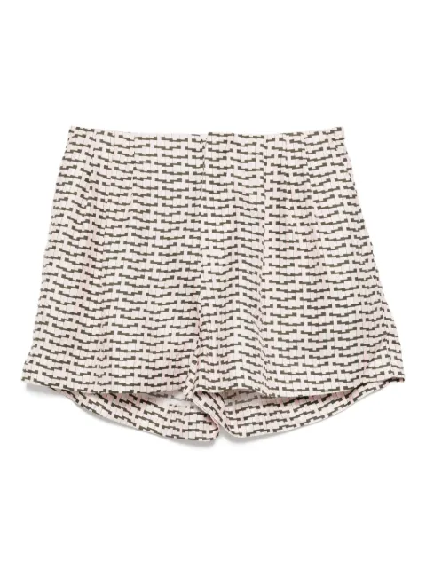 Dice Kayek geometric shorts
